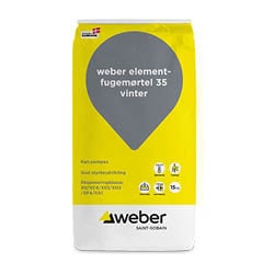 weber Elementfugemørtel 35 Vinter