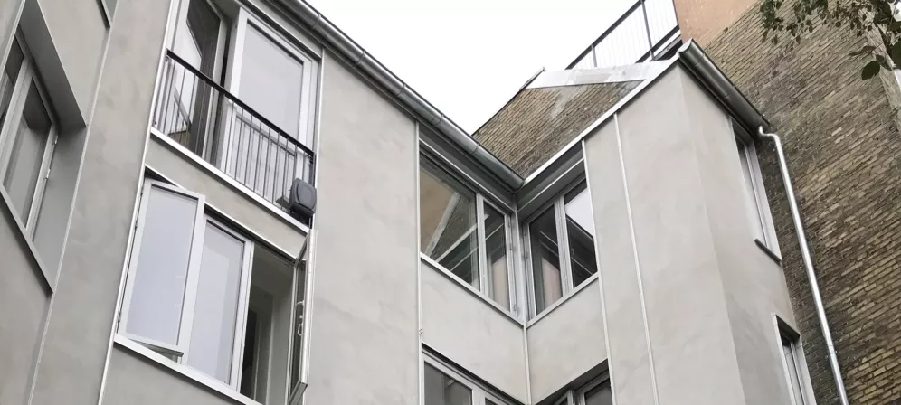 Klimakarre facade
