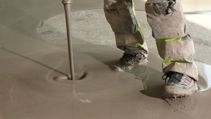 Weberfloor Dura - flydemørtel til gulv