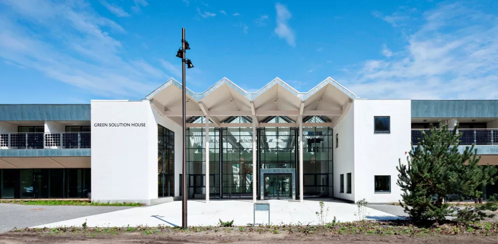 Green Solution House indgang