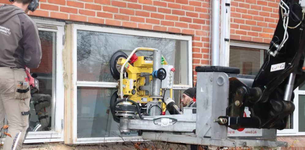 Glas til uld-projekt hos Aarhus universitet