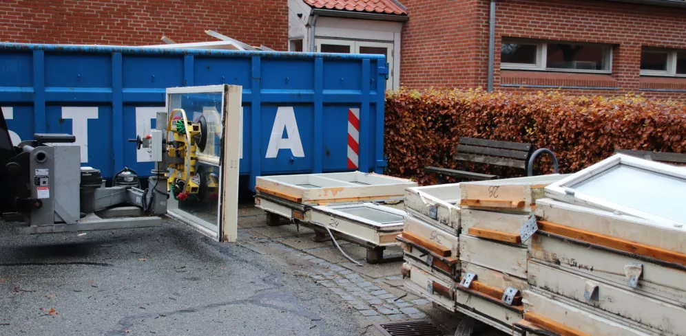 Glas til uld-projekt hos Aarhus universitet