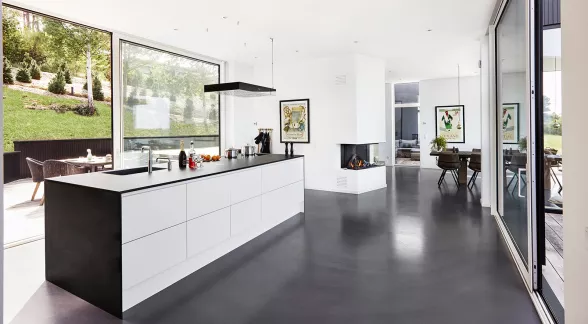 Weber designgulv eksempel