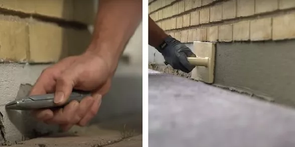 Reparation af sokkel