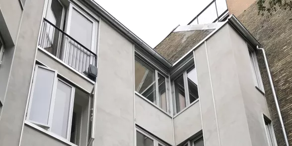 Klimakarre facade