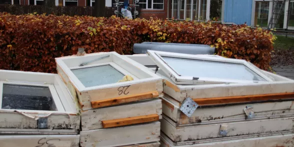 Glas til uld-projekt hos Aarhus universitet