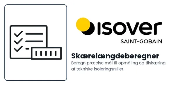Isover skærelængdeberegner